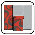 Barricade vinyl graphics installtion in Toronto