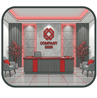 hanging and suspended signs installation